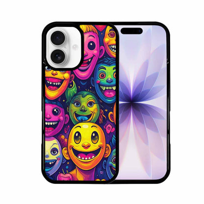 iPhone 17 Case — Small Funny Looking Cartoon Cute, Custom Art Phone Cover