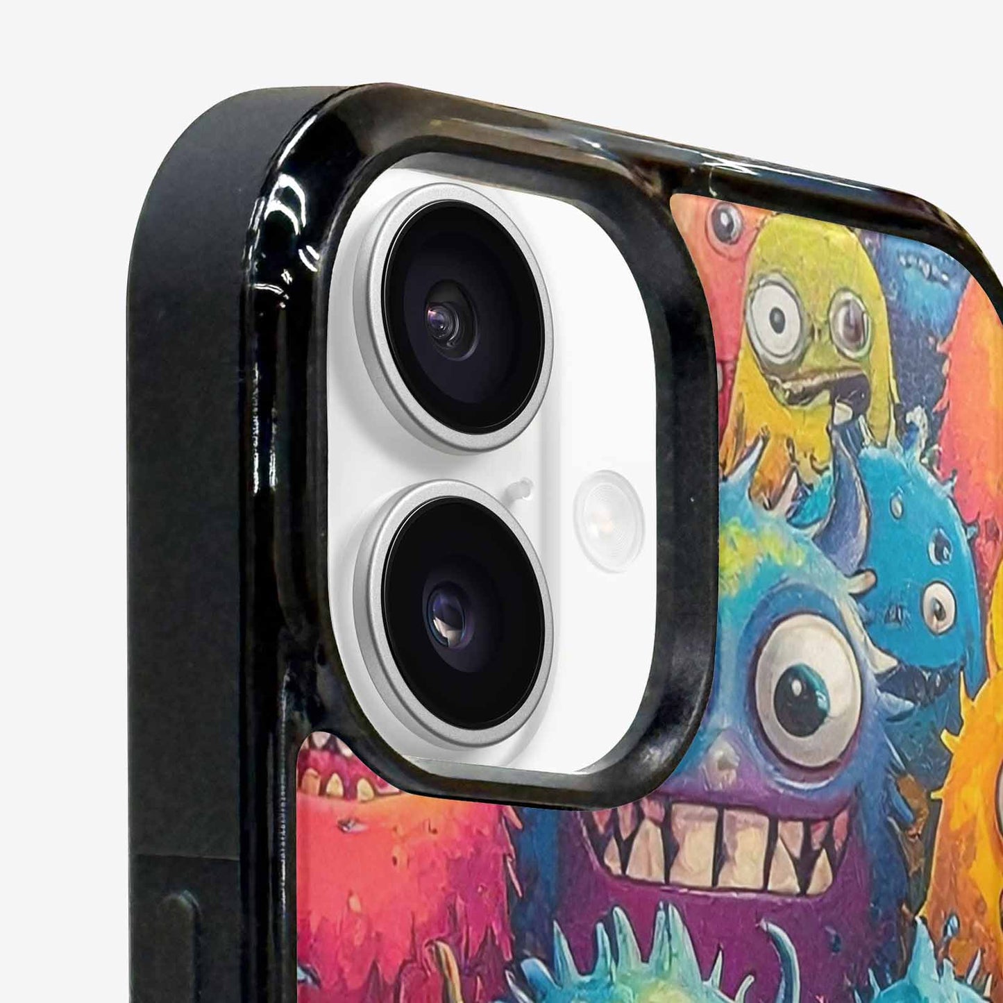 iPhone 16 Plus Case — Monsters General Cartoon Monst, Custom Designed Case Cover