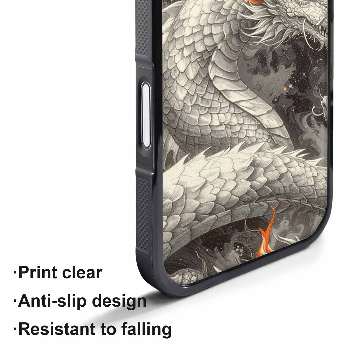 iPhone 17 Air Case — Retro Dragons Flame Retro Vintage, Custom Art Phone Cover