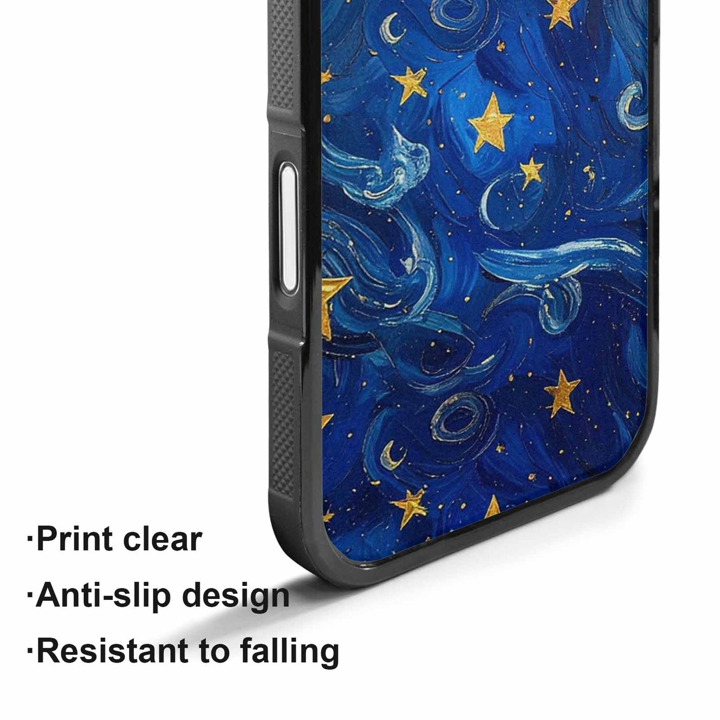 iPhone 17 Case — Starry Night Galaxy Space, Custom Made Phone Cover