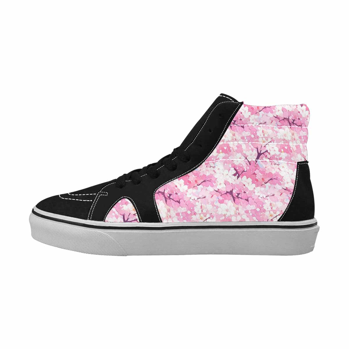 MEN'S Cherry Blossom Branch Cherry High Top Canvas Dreamcore Shoes