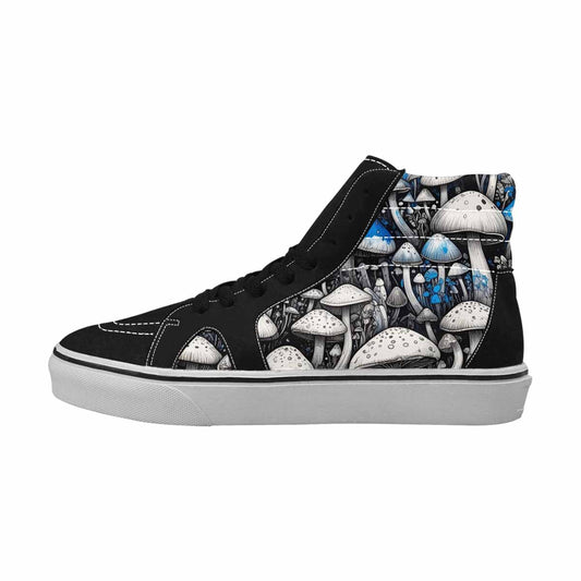 MEN'S Mushrooms (general) High Top Canvas Surreal Custom Shoes