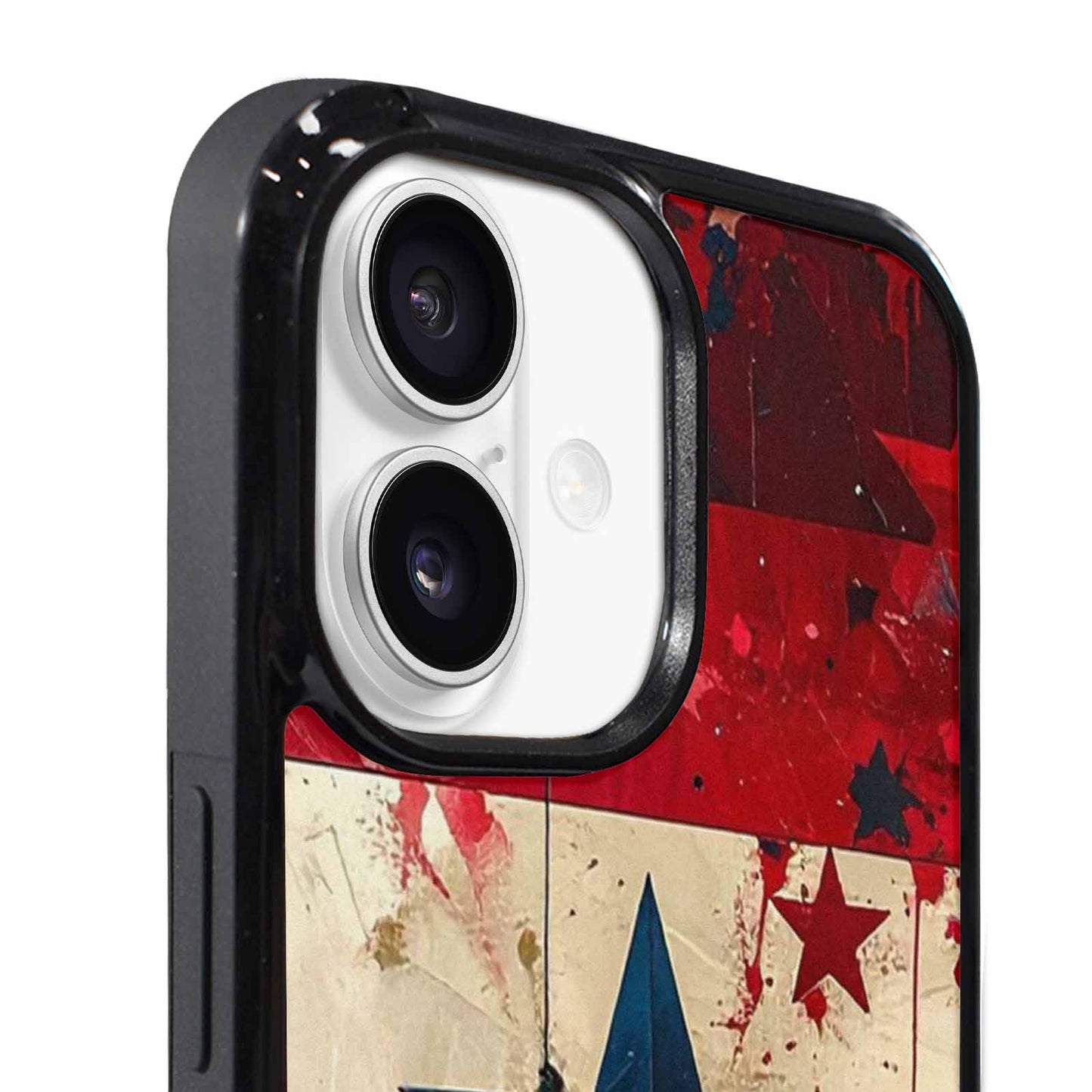 iPhone 17 Case — Patriotic Stars And Stripes Galaxy Space, Custom Phone Case