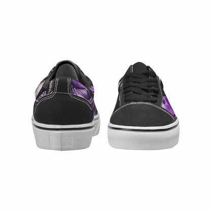 WOMEN'S Ice Cream Motif Lace-Up Canvas Vivid Custom Sneakers