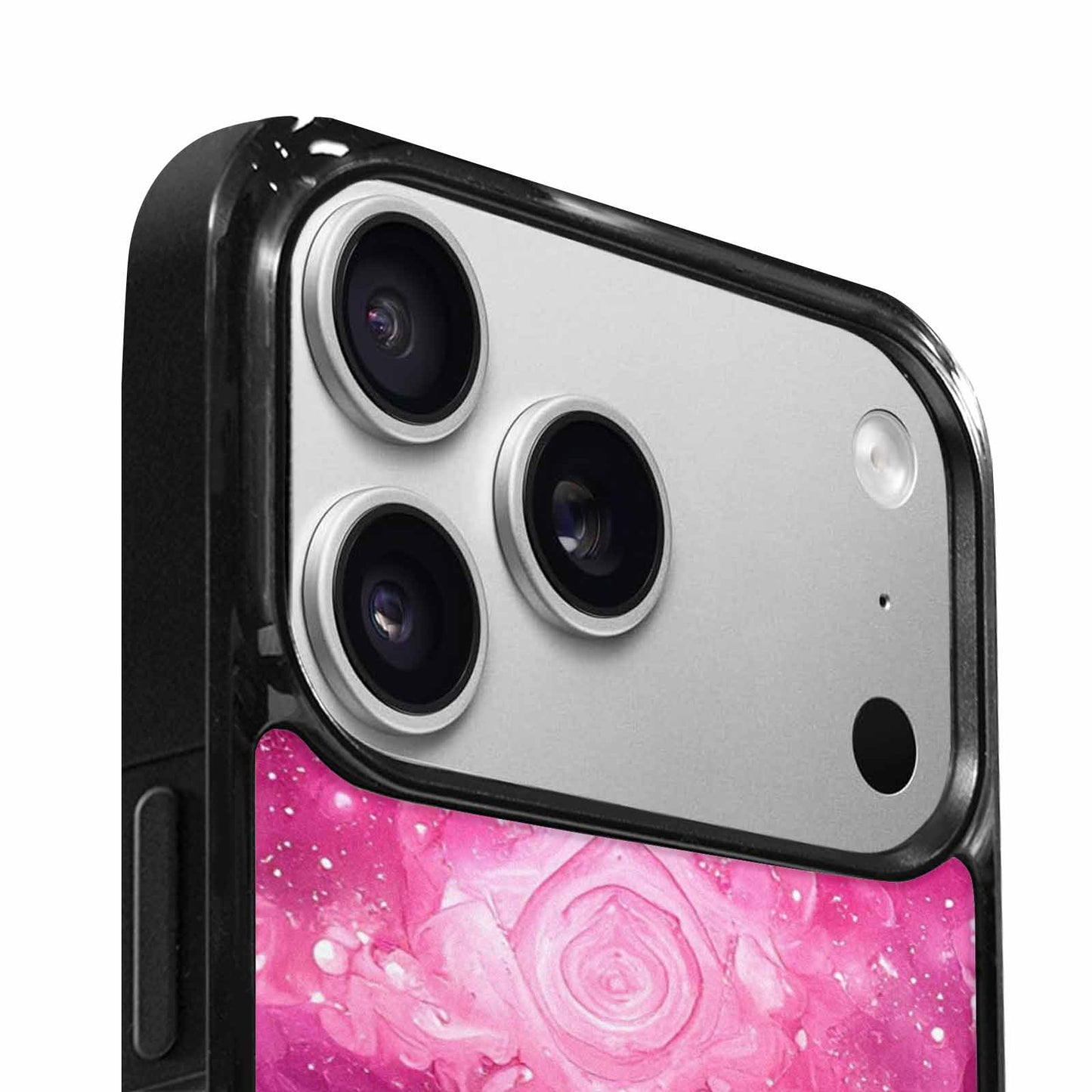iPhone 17 Pro Max Case — Galaxy Art Pink Aurora Galaxy Space, Custom Printed Phone Case