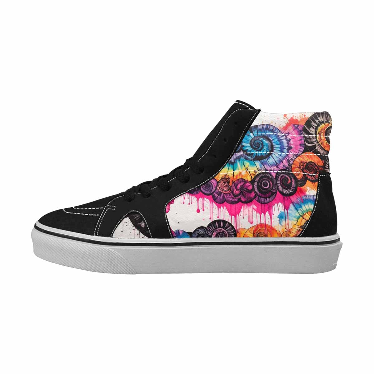 MEN'S Tie High Top Canvas Y2K Shoes