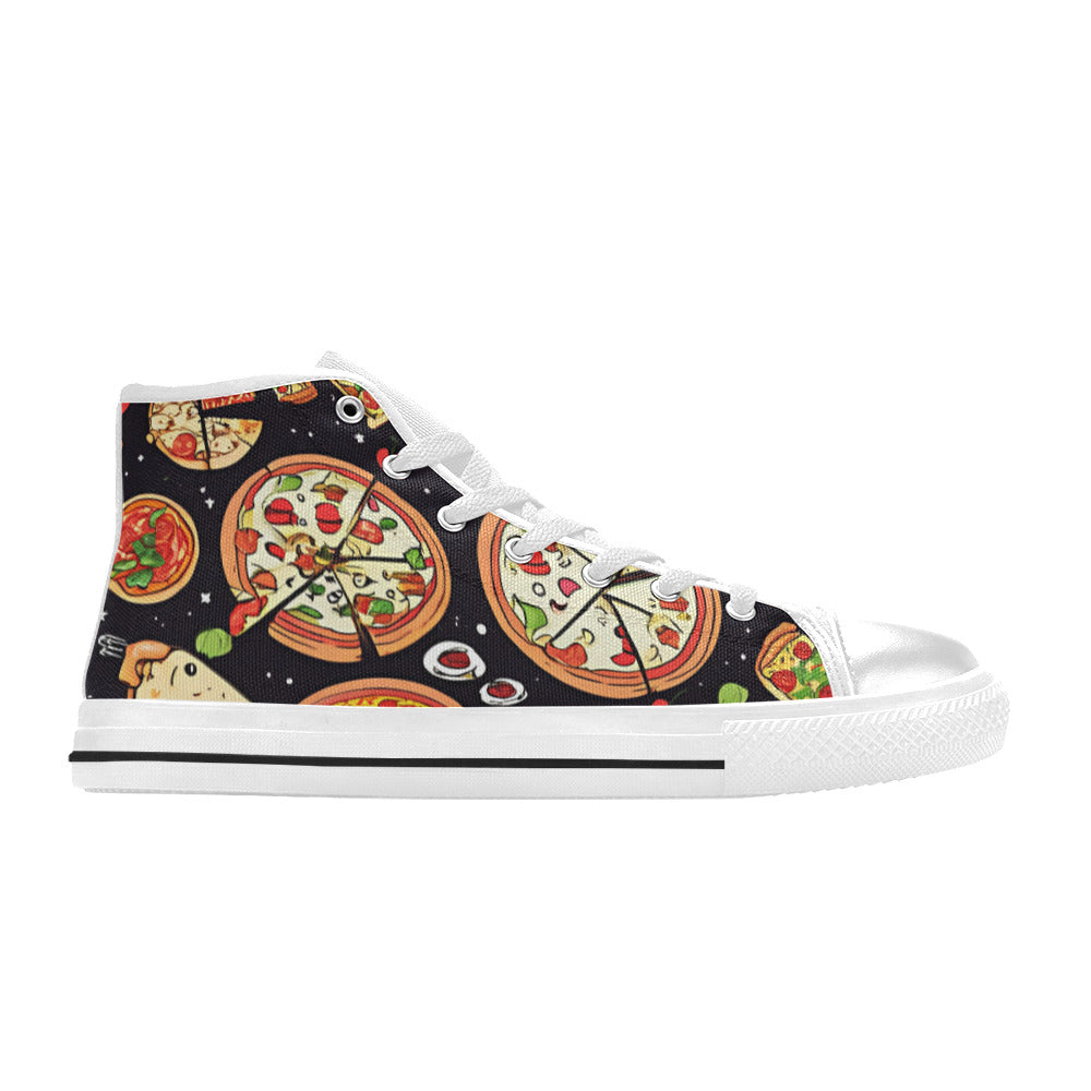 MEN'S Planet Chill Pizza Men’S High Top Canvas Y2K Sneakers