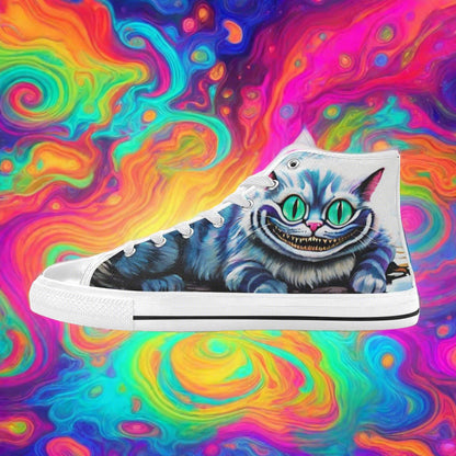 Phoenix Purple Teal Custom Bold Art - Freaky Shoes
