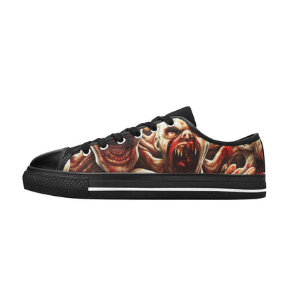 MEN'S Monsters 3 Canvas Dark Academia Custom Shoes