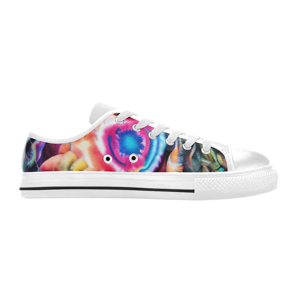 WOMEN'S Cc Tie Dye Woman Canvas Grunge Shoes