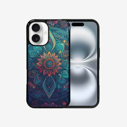 iPhone 16 Case — Paisley Mandala, Custom Art Phone Cover