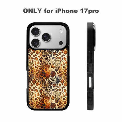 iPhone 17 Pro Case — Small Animal Print Pattern Randomly Animal, Custom Made Phone Cover