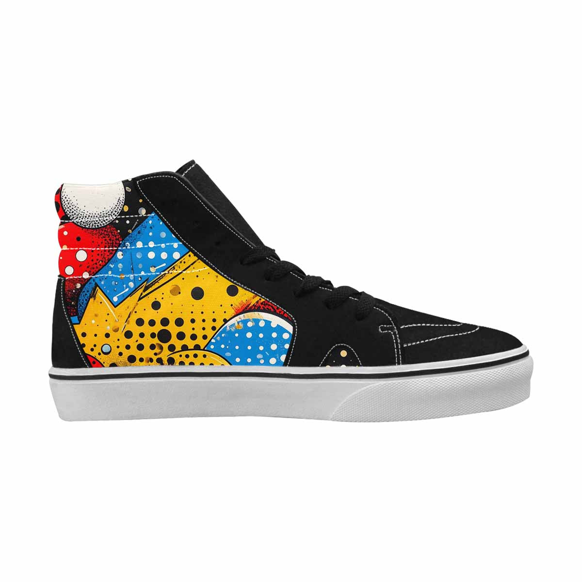 WOMEN'S Comic Book Halftone High Top Canvas Dreamcore Shoes