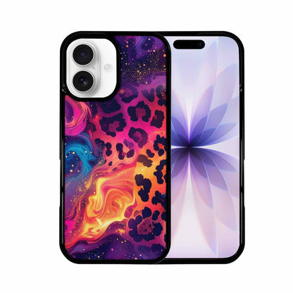 iPhone 17 Case — Leopard Print Galaxy Seamless Animal Print, Unique Phone Case Design