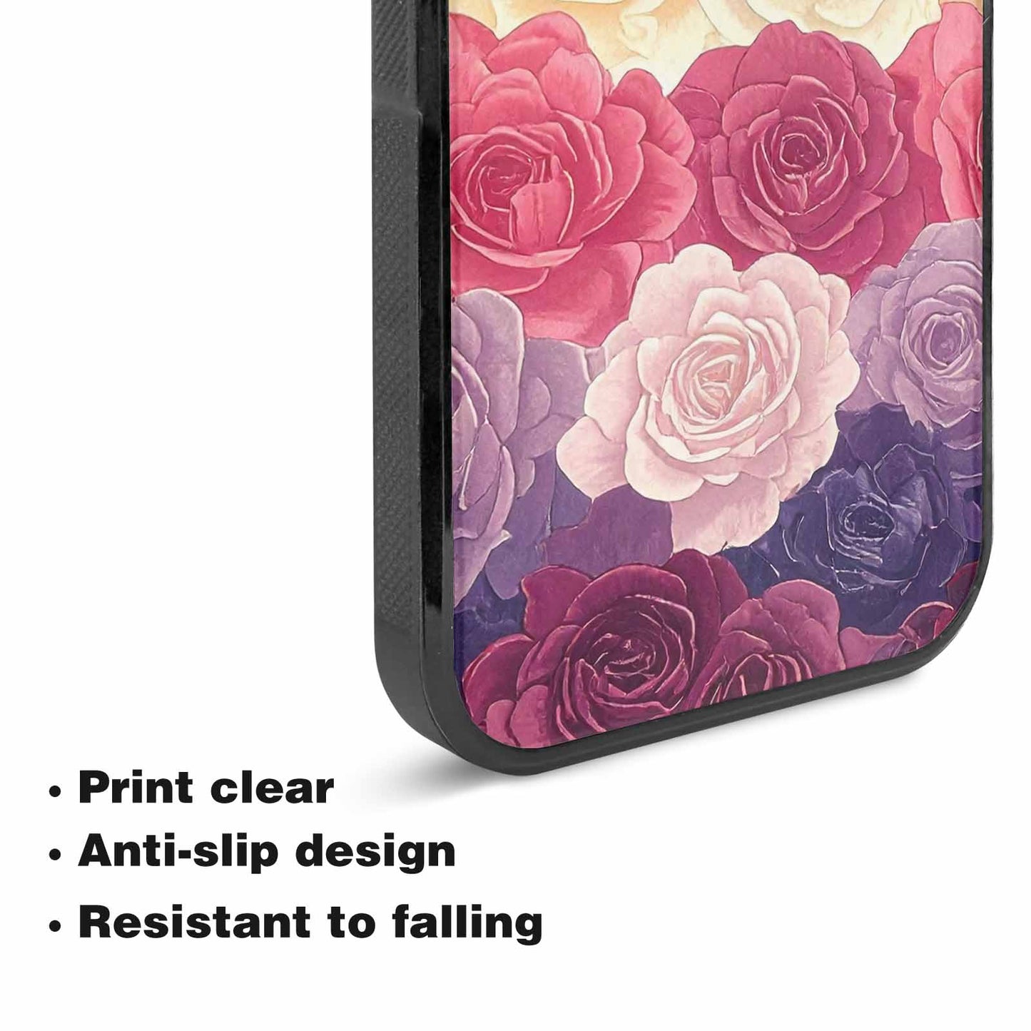 iPhone 15 Plus Case — Lesbian Flag Color Theme Small Rainbow, Unique Phone Case Design