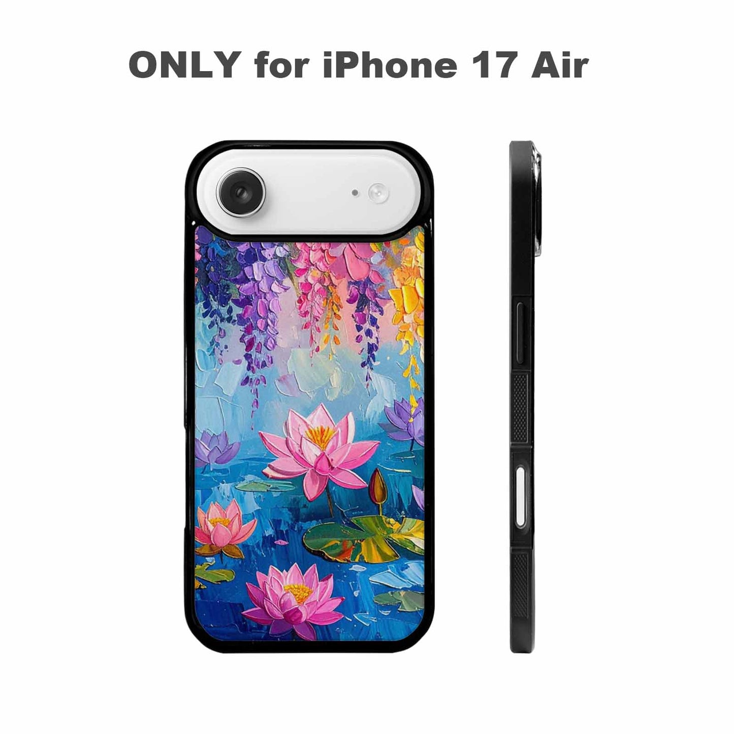 iPhone 17 Air Case — Full Color Vibrantmonet Impressi Aex Original, Personalized Phone Case