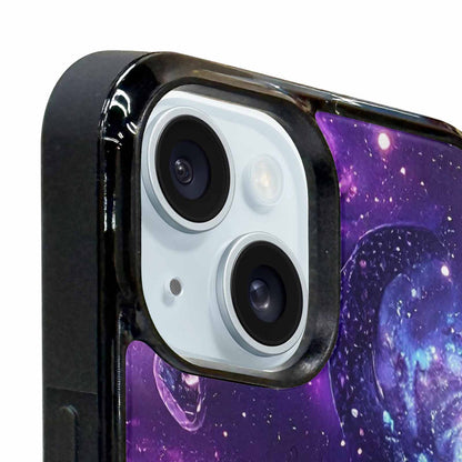 iPhone 15 Case — Galaxy Snake Print Custom, Unique Phone Case Design
