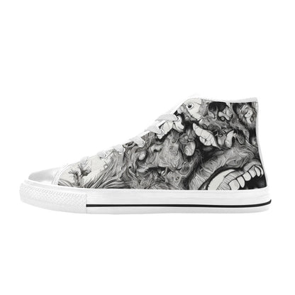 MEN'S Freestyle Horror 2 Men’S High Top Canvas Aesthetic Shoes