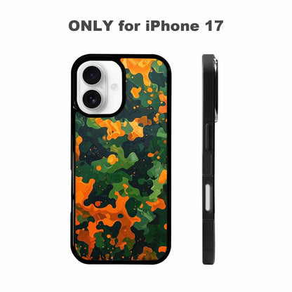 iPhone 17 Case — Small Military Camouflage Blotch Camo, Original Design Phone Case