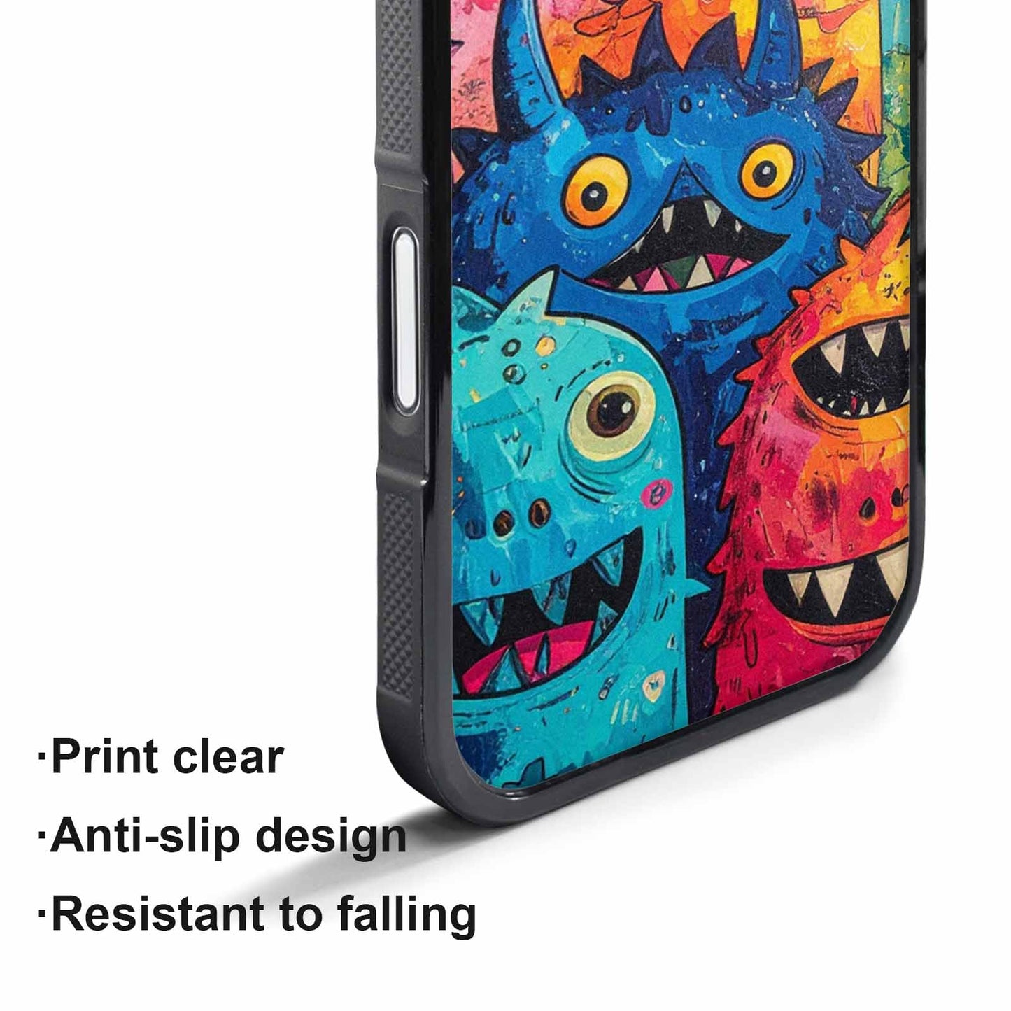 iPhone 17 Air Case — Seamless Repeating Pattern Of Overlapping Cartoon, Custom Phone Case