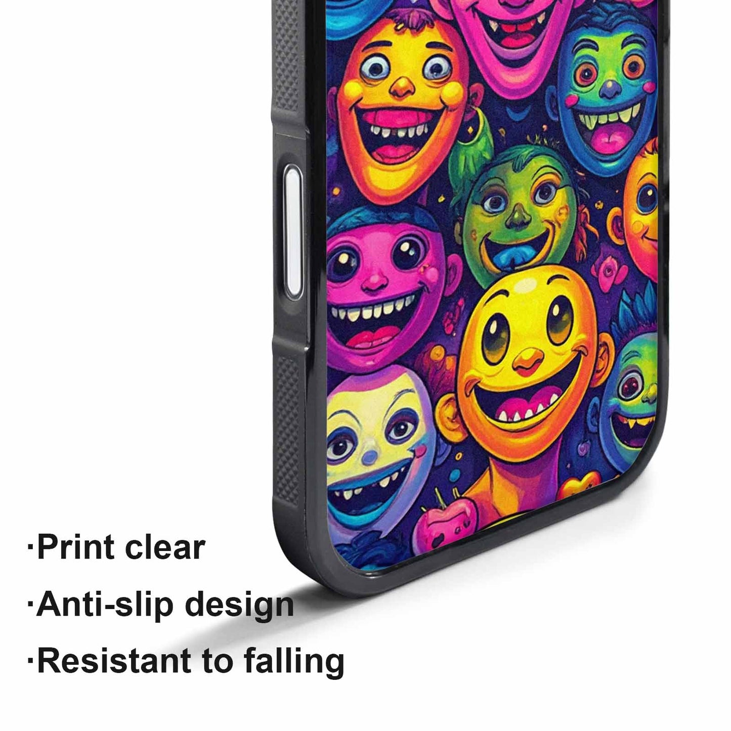 iPhone 17 Air Case — Small Funny Looking Cartoon People Cartoon, Customized Protective Case
