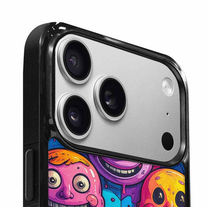 iPhone 17 Pro Max Case — Small Funny Looking Cartoon Cute, Custom Art Phone Cover