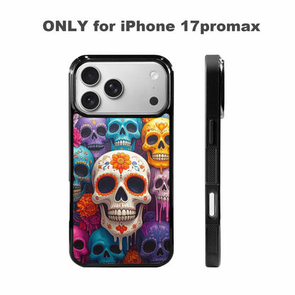iPhone 17 Pro Max Case — Sugar Skullsmelting Sugar Skulls V0q Gothic, Original Design Phone Case
