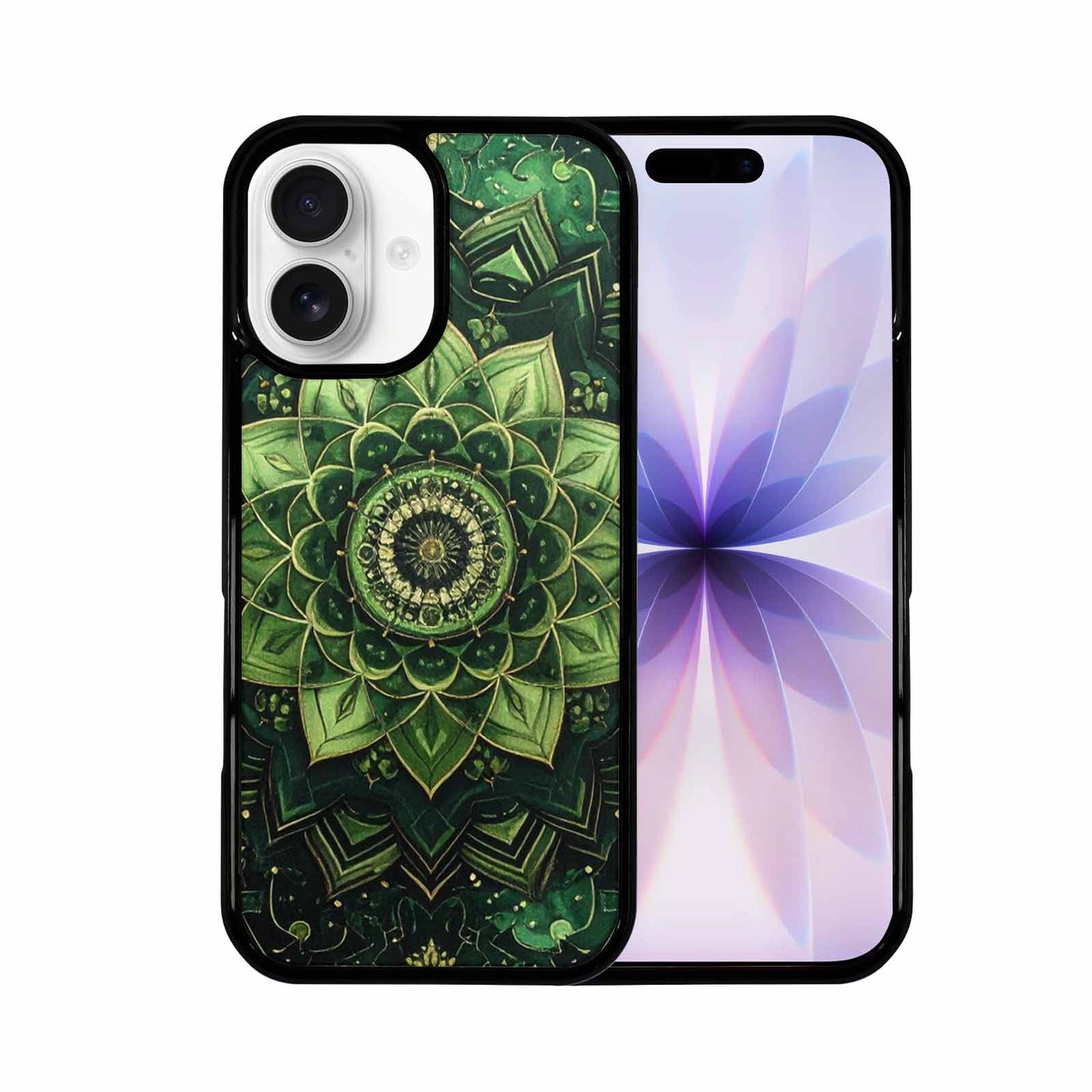 iPhone 17 Case — Small Mandala Pattern, Randomly Floral, Custom Art Phone Cover