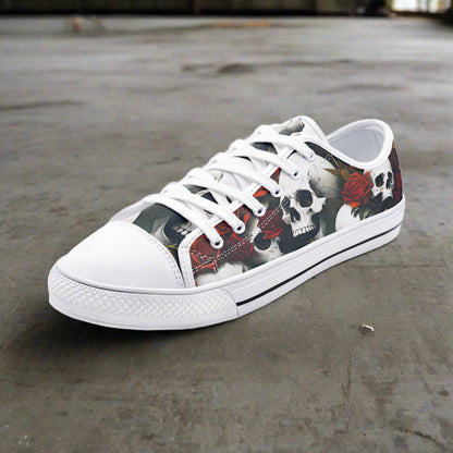 Butterfly Rainbow Orange Black Wearable Bold Art - Freaky Shoes | Custom Art Sneakers