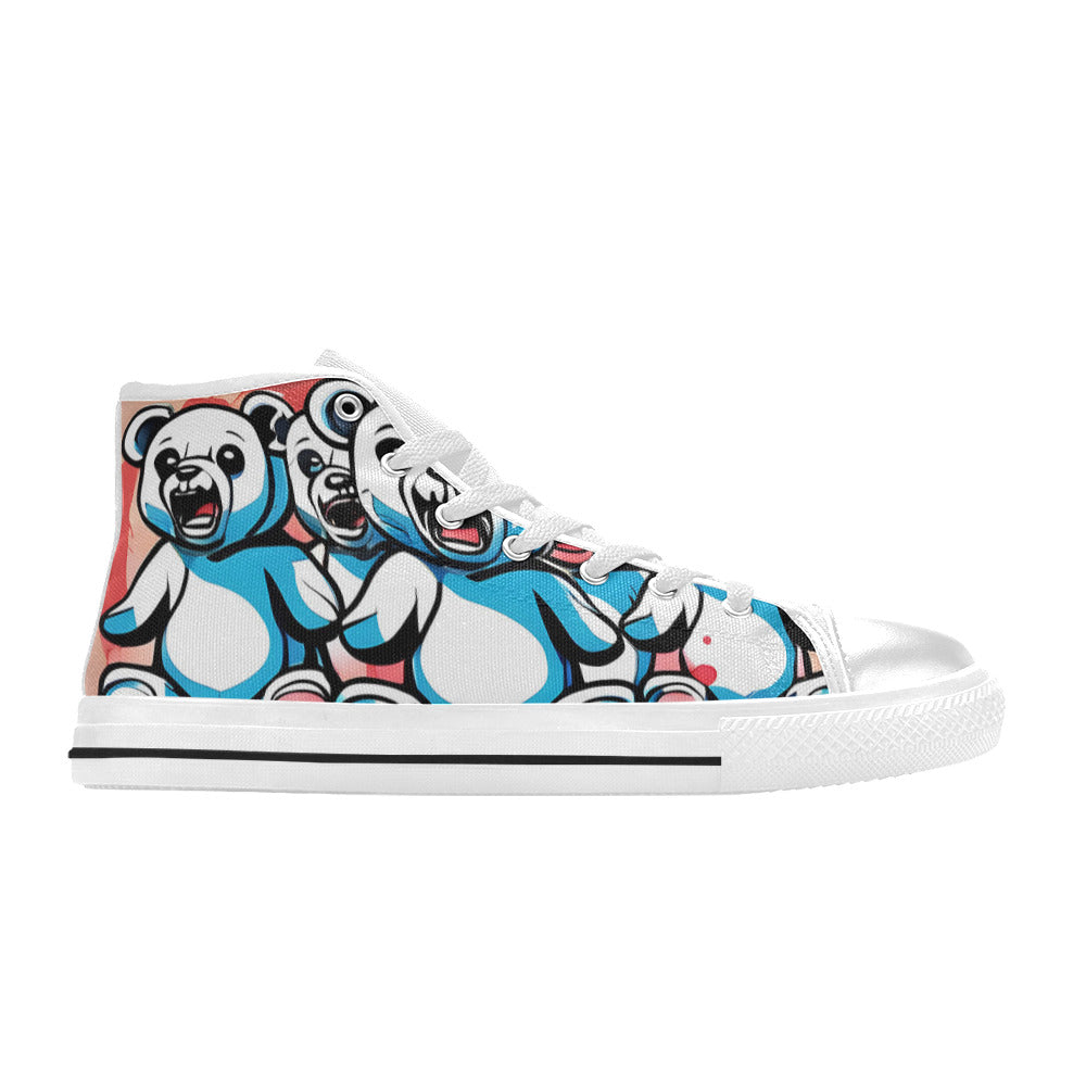 MEN'S Bears 4 Men’S High Top Canvas Vivid Shoes