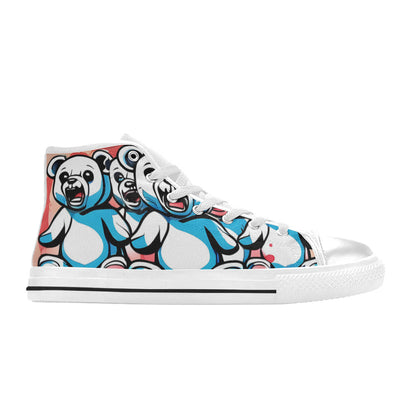 MEN'S Bears 4 Men’S High Top Canvas Vivid Shoes