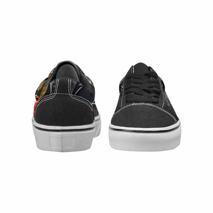 MEN'S Barbed Wire Chain Canvas Lace-Up Aesthetic Sneakers