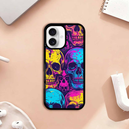 iPhone 17 Case — Skull Dark Art Gothic Print Gothic, Unique Phone Case Design