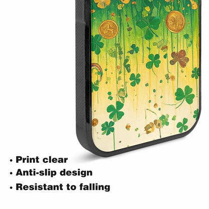 iPhone 15 Plus Case — St Patrick\'s Clover St Patrick\'s Clover, Custom Phone Case