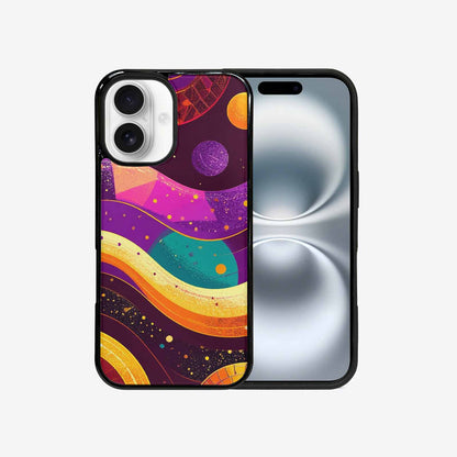iPhone 16 Case — 1970s Disco Art Pattern, Original Design Phone Case