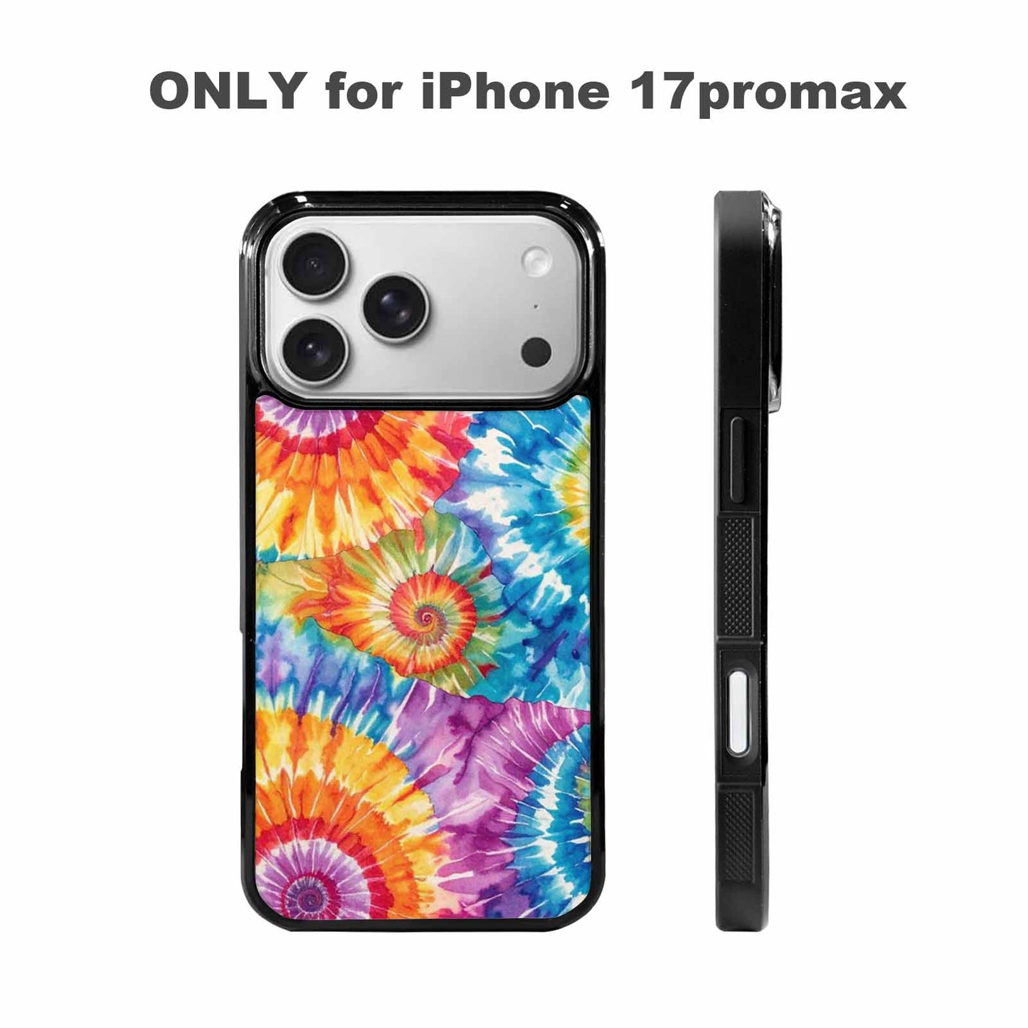 iPhone 17 Pro Max Case — Small Tie Dye Swirl Tie Dye, Custom Designed Case Cover