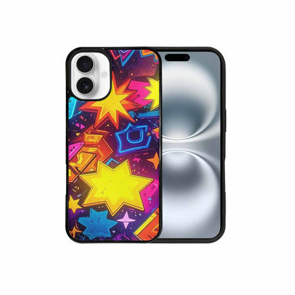 iPhone 16 Plus Case — 80s Retro Motif 80s Retro Motifs, Custom Art Phone Cover