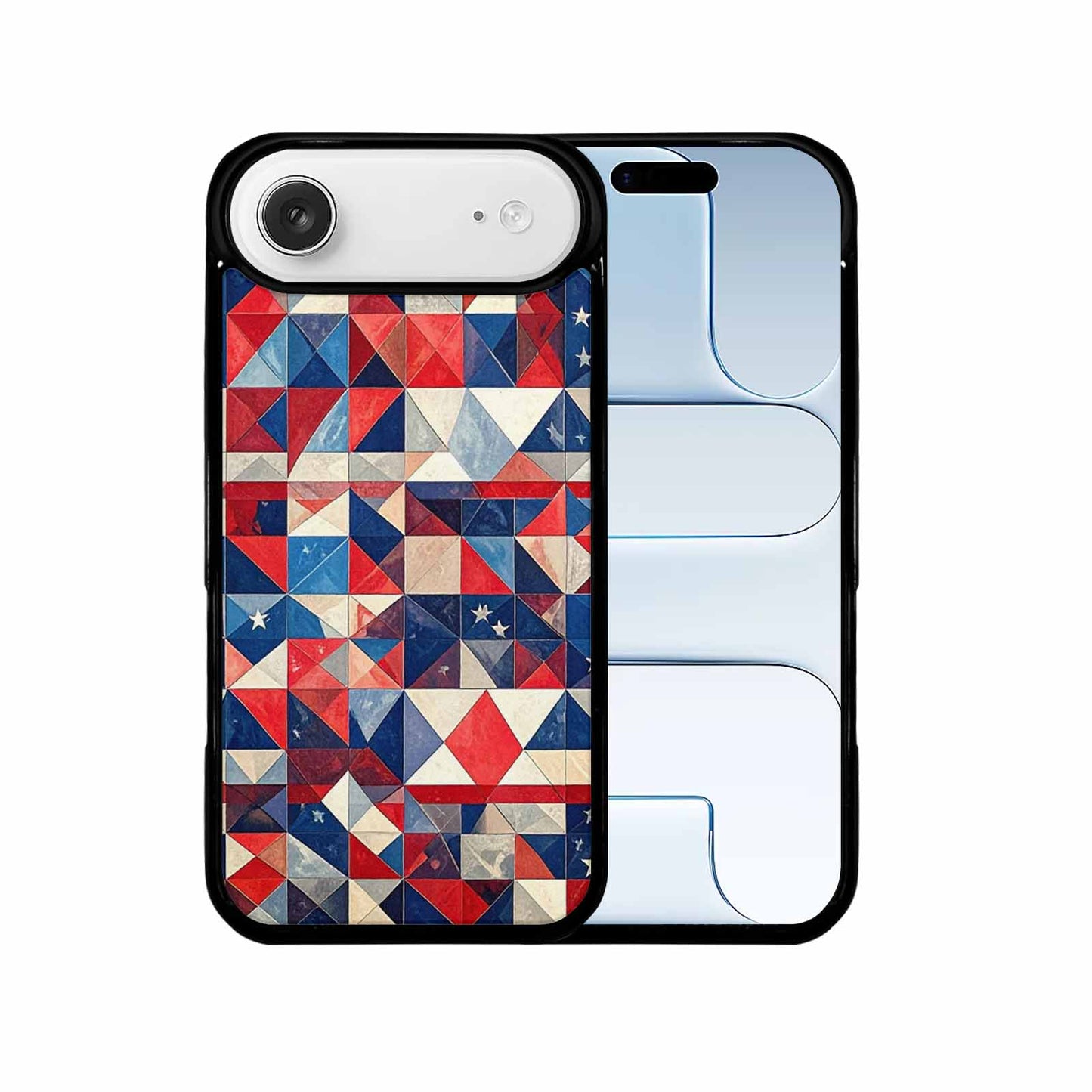 iPhone 17 Air Case — Small American Flag Stars And Galaxy, Custom Phone Case