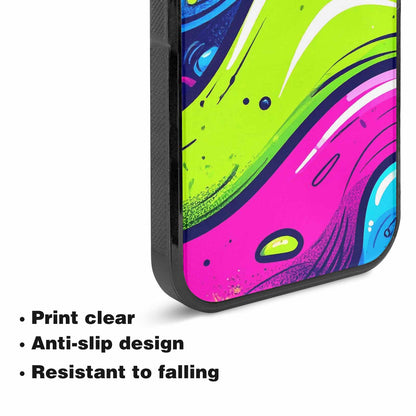 iPhone 15 Plus Case — Acid Wash Cartoon Custom Personalized Phone, Custom Designed Case Cover
