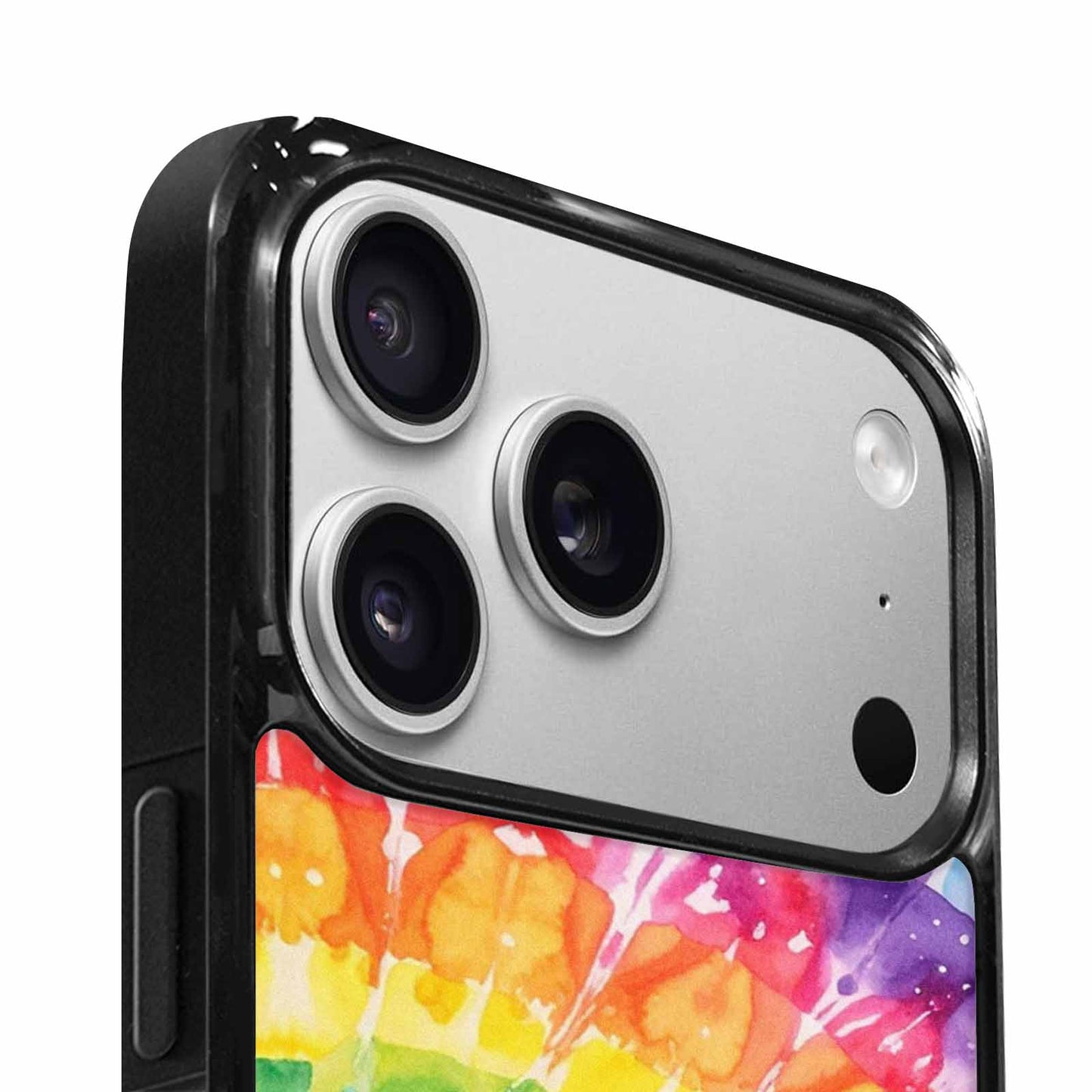 iPhone 17 Pro Max Case — Tie Dye Spiral Rainbow Tie Dye, Custom Print Case Cover