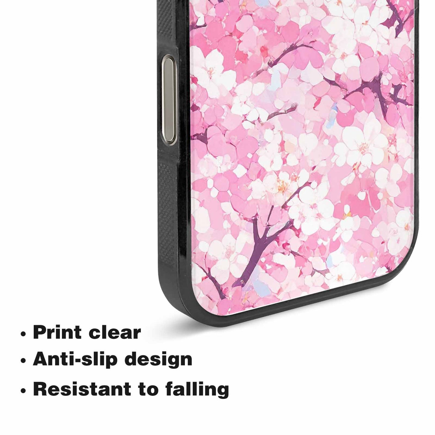 iPhone 15 Pro Max Case — Cherry Blossom Branch Cherry Blo Cfc, Custom Designed Case Cover