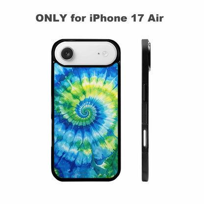 iPhone 17 Air Case — Small Tie Dye Swirl Pattern Tie, Original Design Phone Case