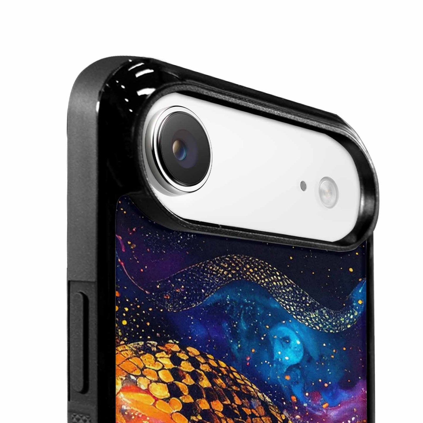 iPhone 17 Air Case — Galaxy Snake Print Galaxy Space, Custom Phone Case