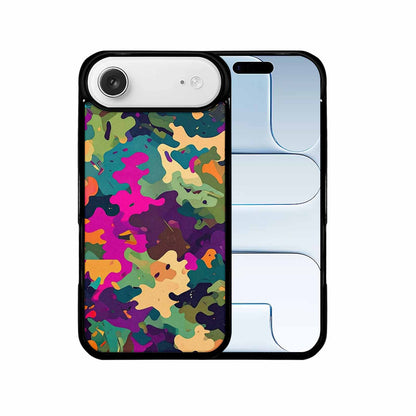 iPhone 17 Air Case — Small Military Camouflage Blotch Pattern Camo, Custom Made Phone Cover