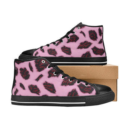 WOMEN'S Cc Animal Print High Top Canvas Vivid Sneakers