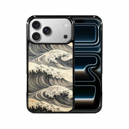 iPhone 17 Pro Max Case — Vintage Americana Wave Retro Vintage, Original Design Phone Case