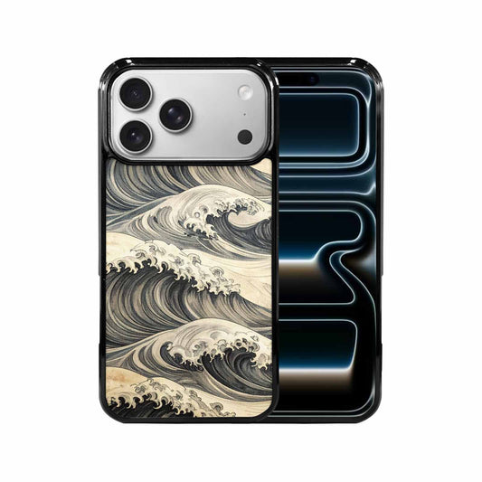 iPhone 17 Pro Max Case — Vintage Americana Wave Retro Vintage, Original Design Phone Case