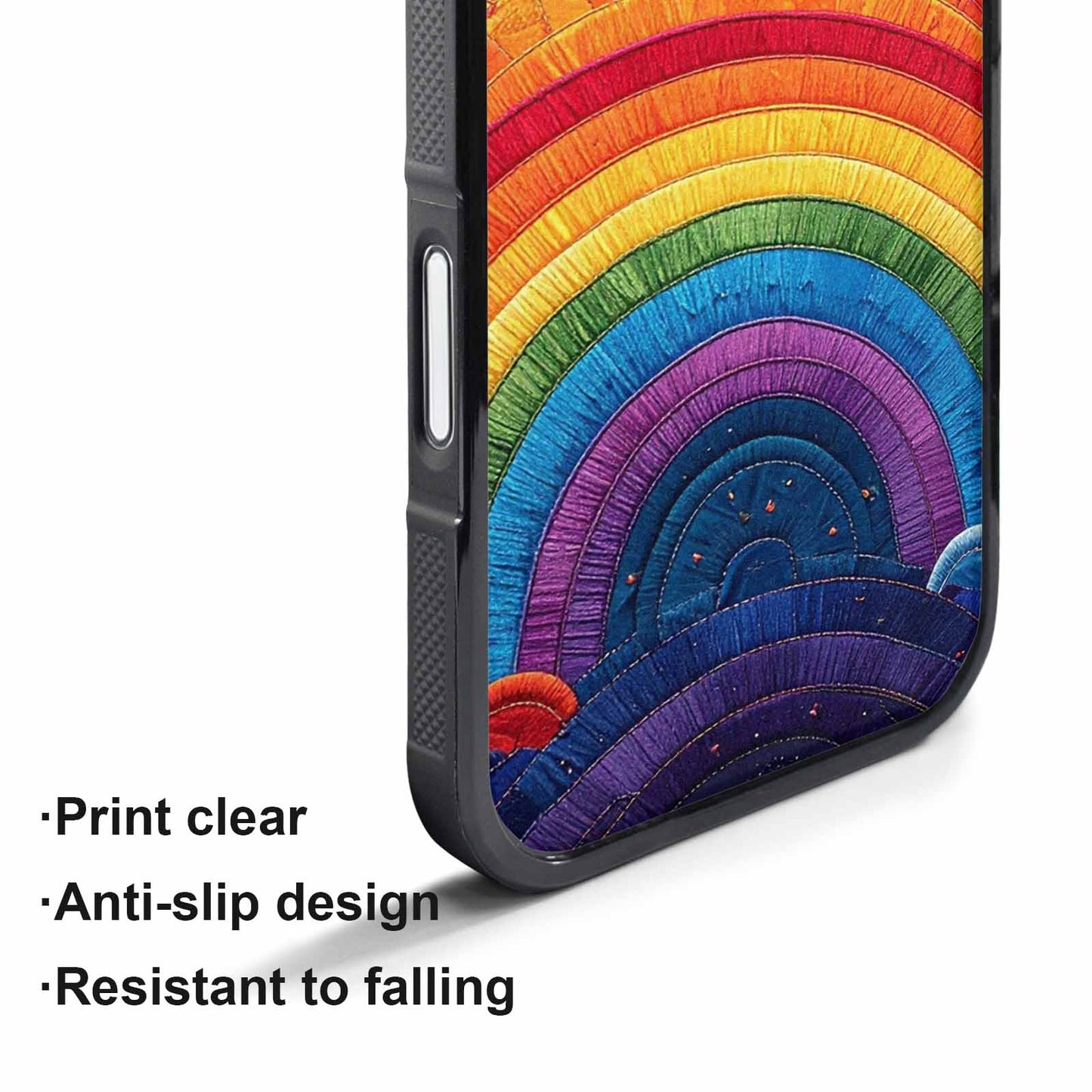 iPhone 17 Pro Max Case — Vivid Camo Rainbow Camo, Original Design Phone Case