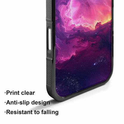 iPhone 17 Case — Galaxy Nebula Art Seamless Galaxy Space, Personalized Phone Case