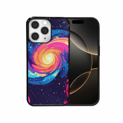 iPhone 15 Pro Max Case — Love Wins Galaxy Seamless Pattern Vibrant, Original Design Phone Case